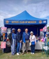 Opening the club presence at Miorden Fun Day